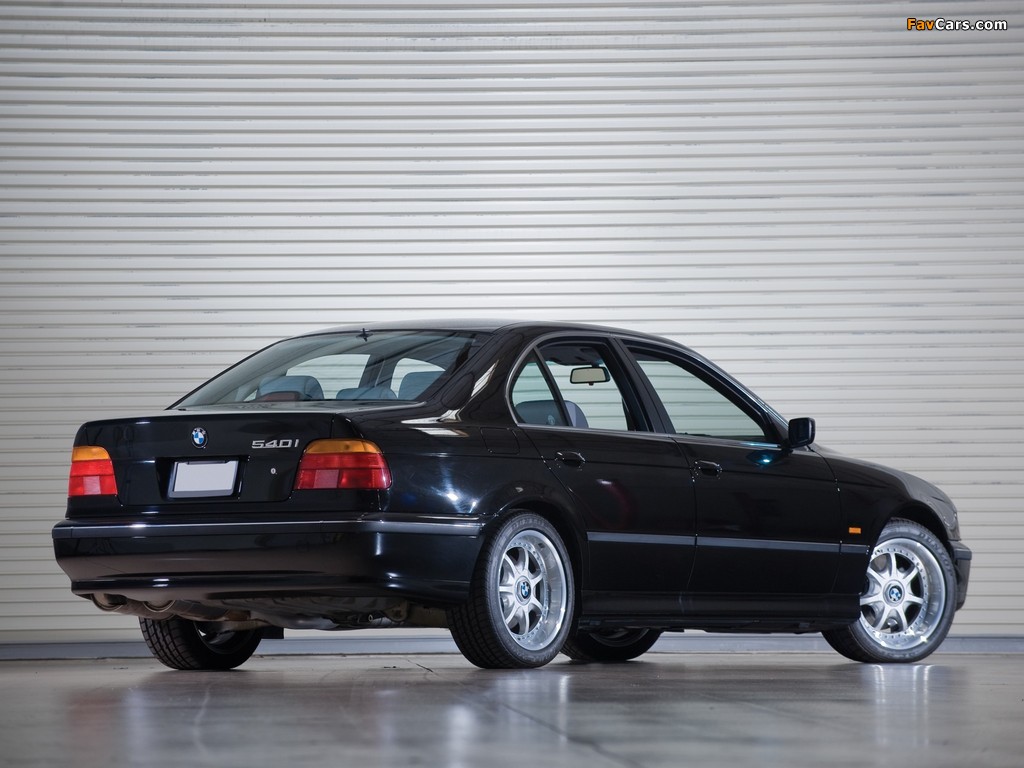 BMW 540i Sedan US-spec (E39) 1996–2003 pictures (1024 x 768)