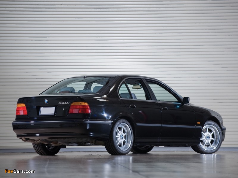 BMW 540i Sedan US-spec (E39) 1996–2003 pictures (800 x 600)