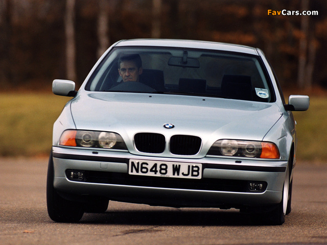 BMW 540i Sedan UK-spec (E39) 1996–2000 wallpapers (640 x 480)