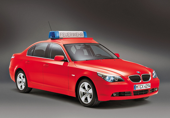 BMW 5 Series Sedan Feuerwehr (E60) 2003–07 images