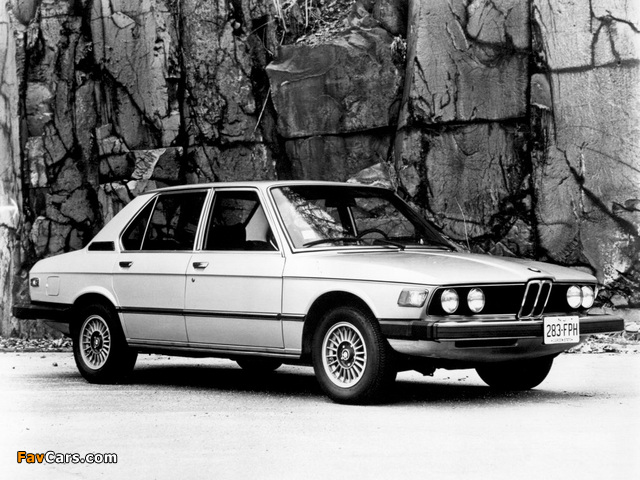 Images of BMW 530i Sedan US-spec (E12) 1974–77 (640 x 480)