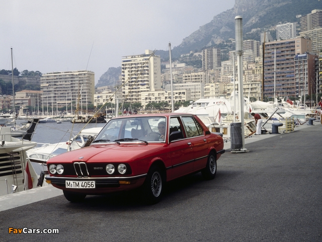 Images of BMW 520 Sedan (E12) 1976–81 (640 x 480)