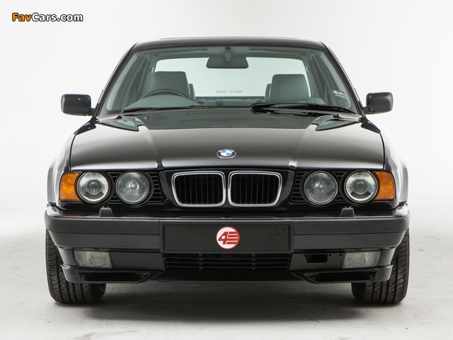 Images of BMW 540i UK-spec (E34) 1992–95 (640 x 480)