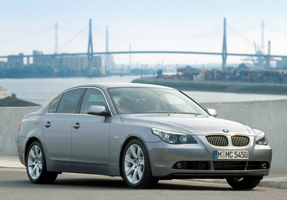 Images of BMW 545i Sedan (E60) 2003–05