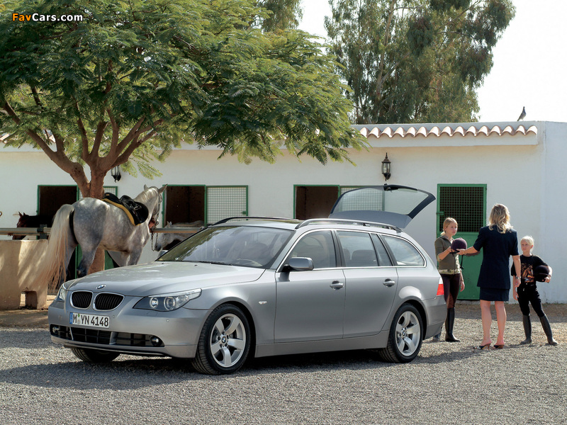 Images of BMW 530d Touring (E61) 2004–07 (800 x 600)