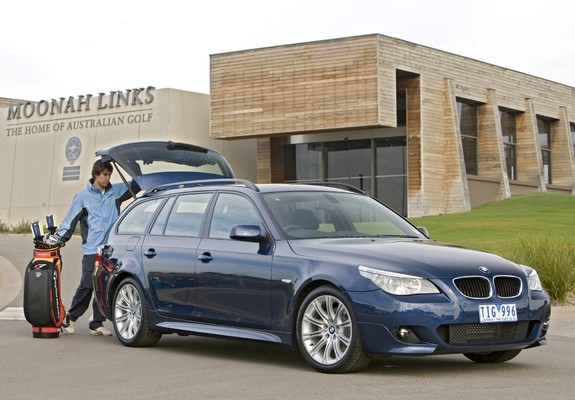 Images of BMW 530i Touring M Sports Package AU-spec (E61) 2005