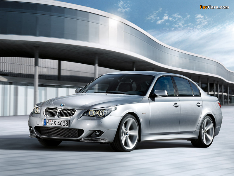 Images of BMW 535d Sedan M Sports Package (E60) 2005 (800 x 600)