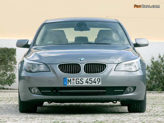 Images of BMW 530i Sedan (E60) 2007–10 (640 x 480)