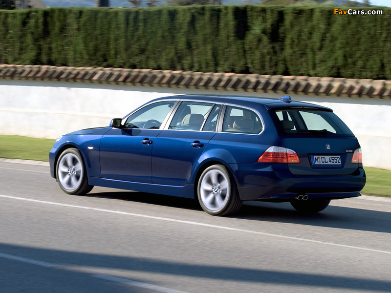 Images of BMW 530i Touring (E61) 2007–10 (800 x 600)