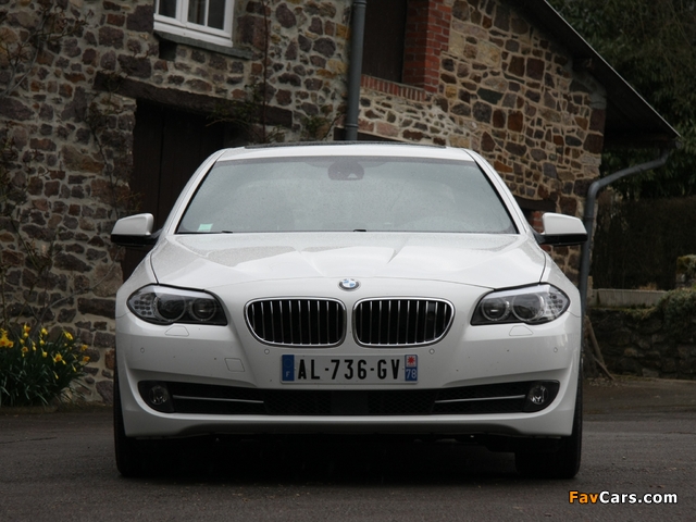 Images of BMW 530d Sedan (F10) 2010–13 (640 x 480)