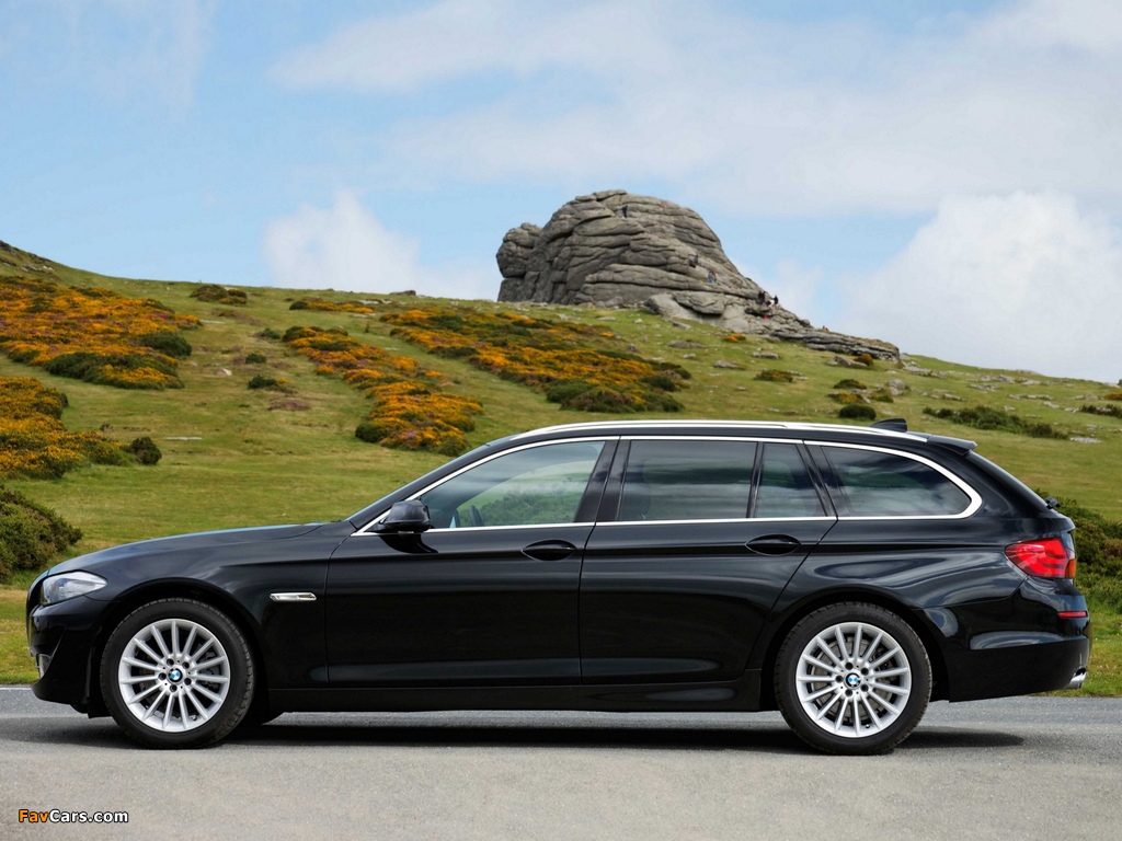 Images of BMW 525d Touring UK-spec (F11) 2010 (1024 x 768)