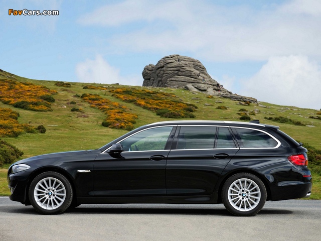Images of BMW 525d Touring UK-spec (F11) 2010 (640 x 480)