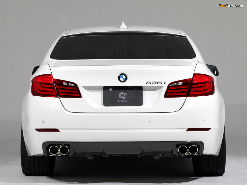 Images of 3D Design BMW 5 Series Sedan (F10) 2010 (1024 x 768)