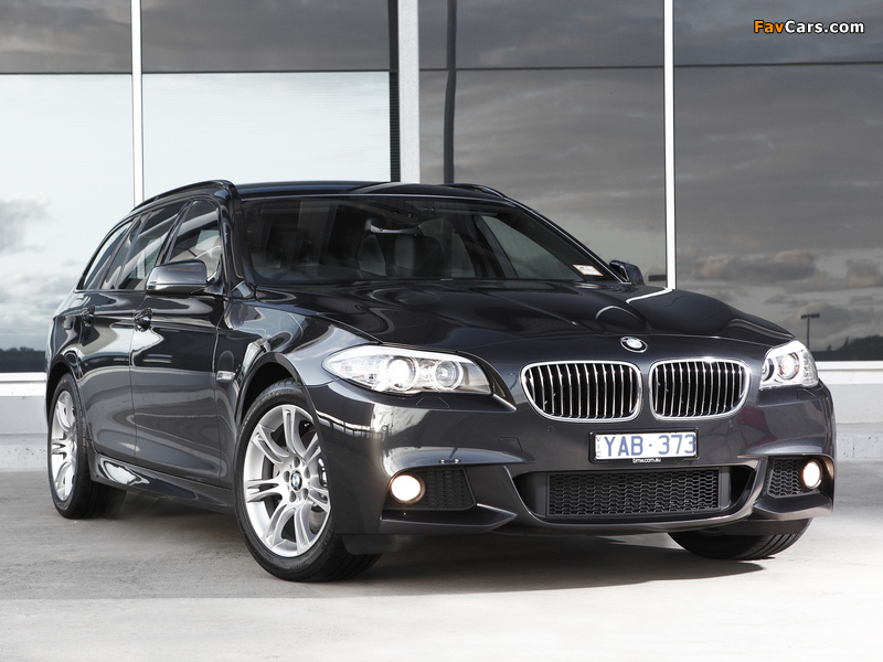 Images of BMW 520d Touring M Sports Package AU-spec (F11) 2011 (800 x 600)