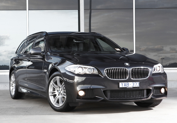 Images of BMW 520d Touring M Sports Package AU-spec (F11) 2011