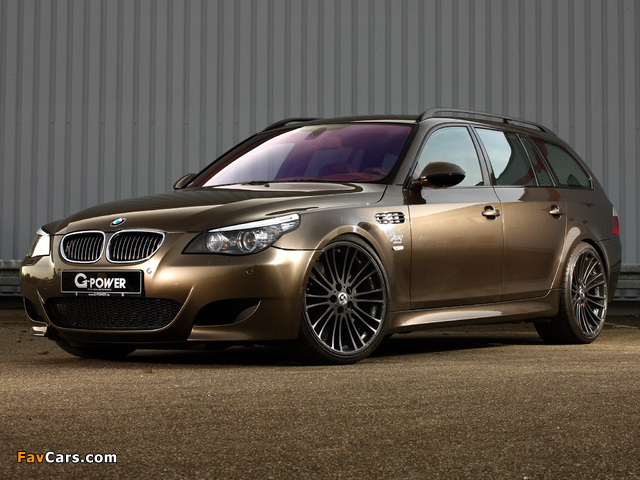 Images of G-Power M5 Hurricane RS Touring (E61) 2011 (640 x 480)