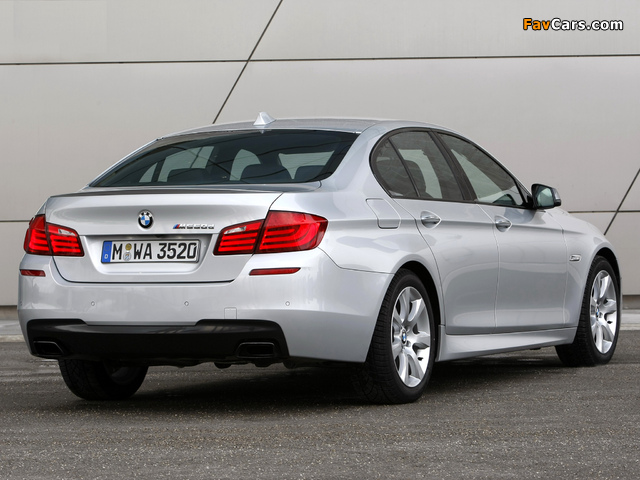 Images of BMW M550d xDrive Sedan (F10) 2012 (640 x 480)