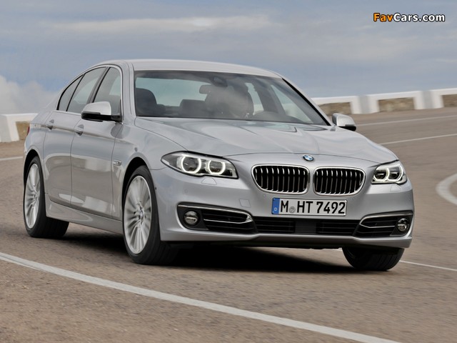 Images of BMW 535i Sedan Luxury Line (F10) 2013 (640 x 480)