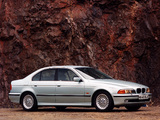 Images of BMW 540i Sedan UK-spec (E39) 1996–2000