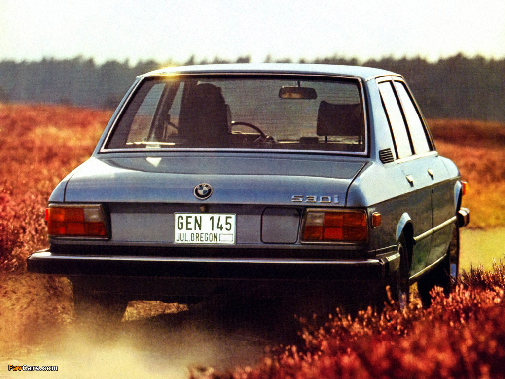 Photos of BMW 530i Sedan US-spec (E12) 1974–77 (1024 x 768)