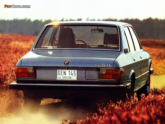 Photos of BMW 530i Sedan US-spec (E12) 1974–77 (640 x 480)