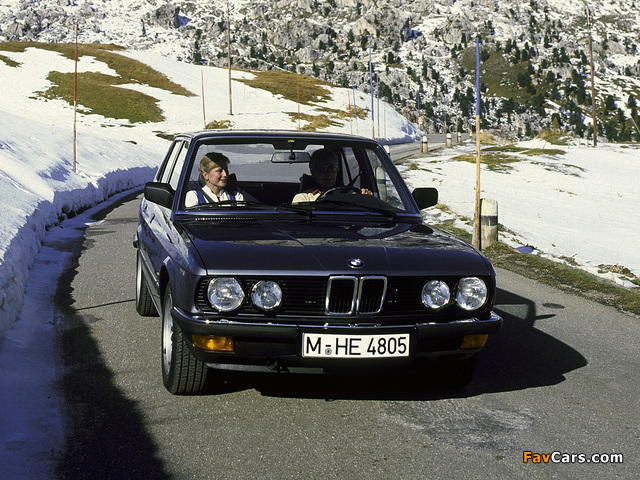 Photos of BMW 525i (E28) 1981–87 (640 x 480)