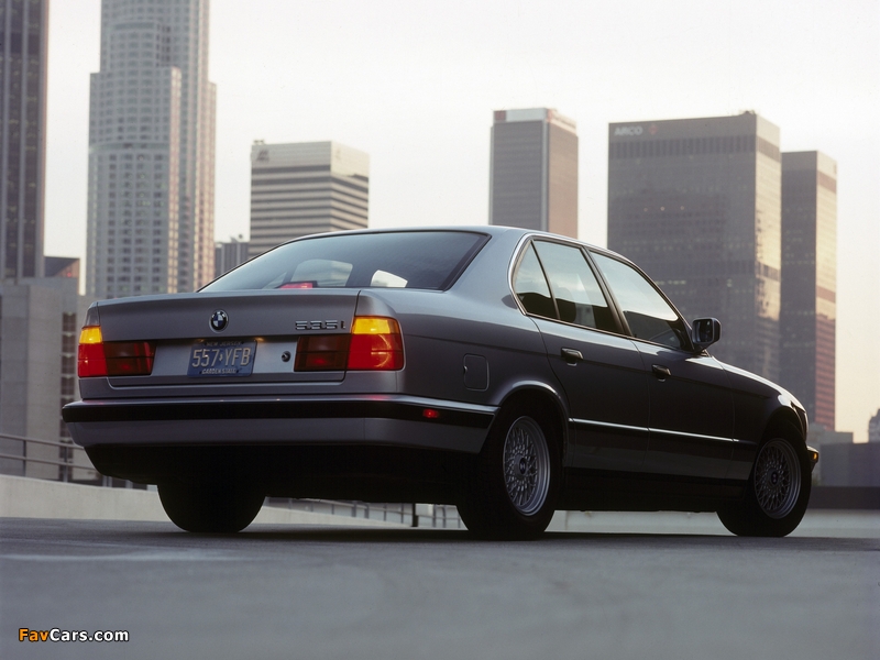 Photos of BMW 535i US-spec (E34) 1987–93 (800 x 600)