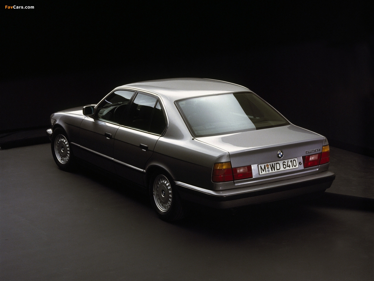 Photos of BMW 520i Sedan (E34) 1987–95 (1280 x 960)