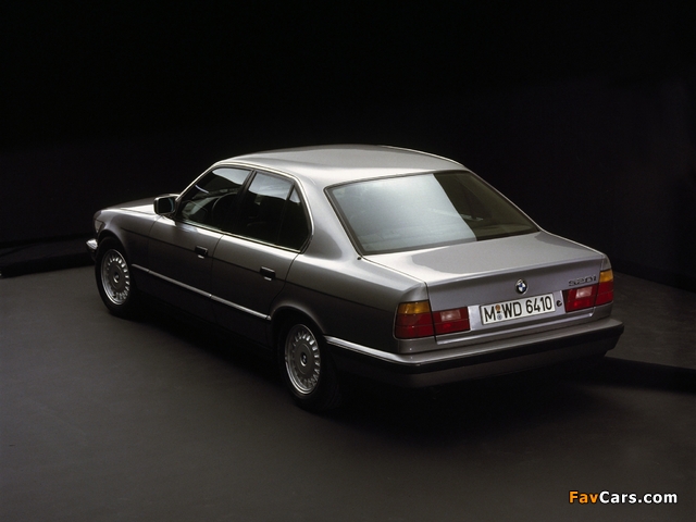 Photos of BMW 520i Sedan (E34) 1987–95 (640 x 480)