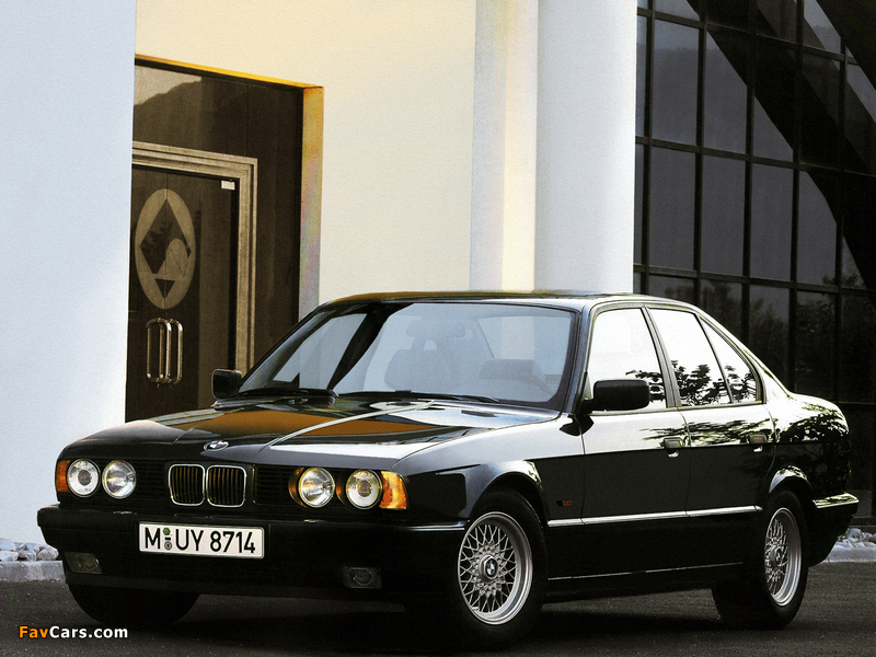 Photos of BMW 535i Sedan (E34) 1988–93 (800 x 600)