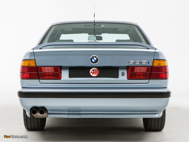 Photos of BMW 535i Sport (E34) 1989–93 (800 x 600)