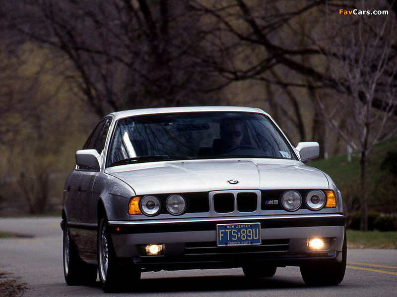 Photos of BMW M5 US-spec (E34) 1989–92 (800 x 600)