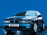 Photos of BMW 5 Series Sedan UK-spec (E39) 2000–03