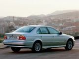 Photos of BMW 520i Sedan (E39) 2000–03
