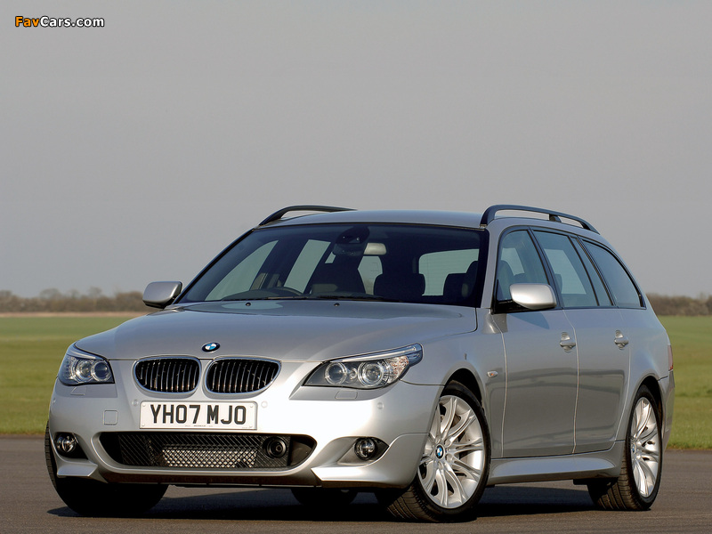 Photos of BMW 535d Touring M Sports Package UK-spec (E61) 2005 (800 x 600)