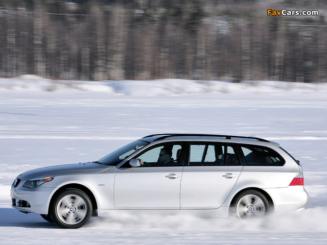 Photos of BMW 530xi Touring (E61) 2007–10 (640 x 480)