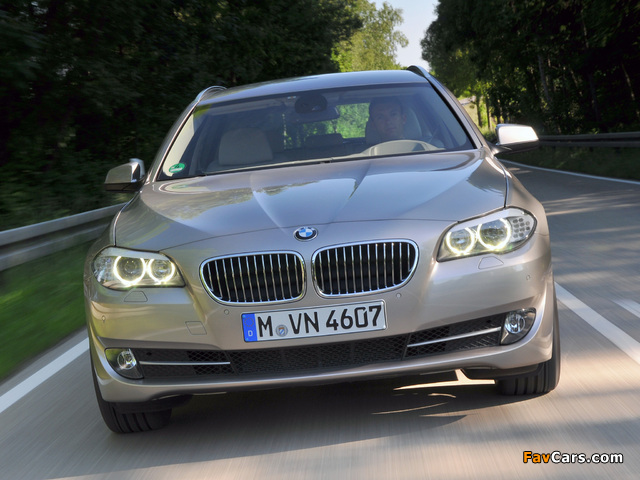 Photos of BMW 520d Touring (F11) 2010–13 (640 x 480)