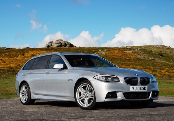 Photos of BMW 525d Touring M Sports Package UK-spec (F11) 2010