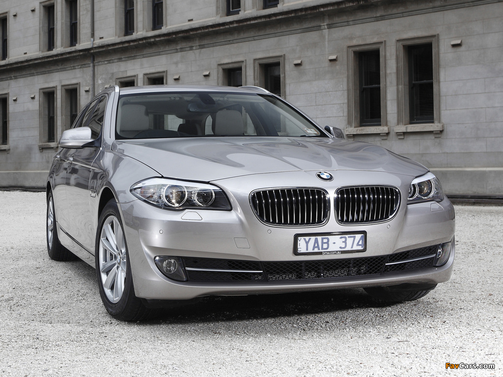 Photos of BMW 520d Touring AU-spec (F11) 2011 (1024 x 768)