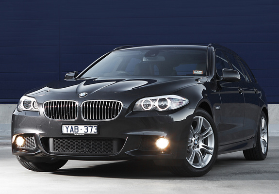 Photos of BMW 520d Touring M Sports Package AU-spec (F11) 2011