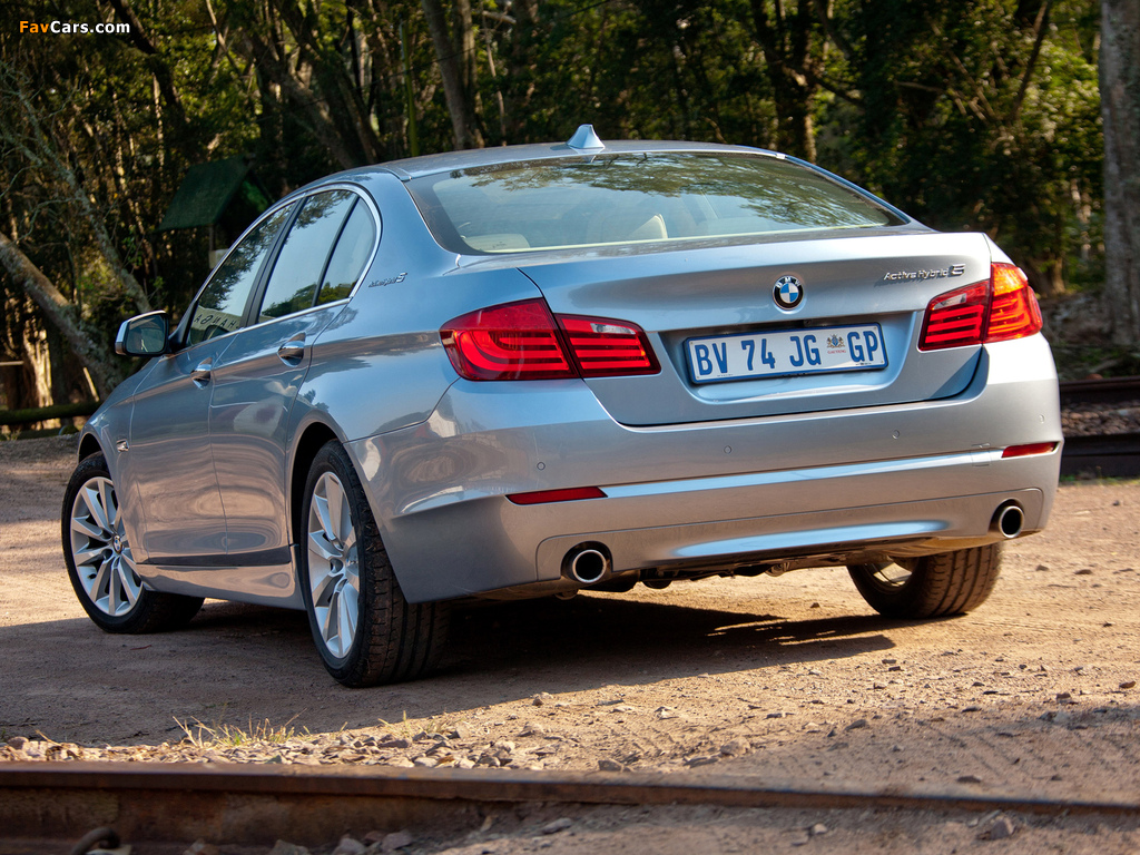 Photos of BMW ActiveHybrid 5 ZA-spec (F10) 2012 (1024 x 768)