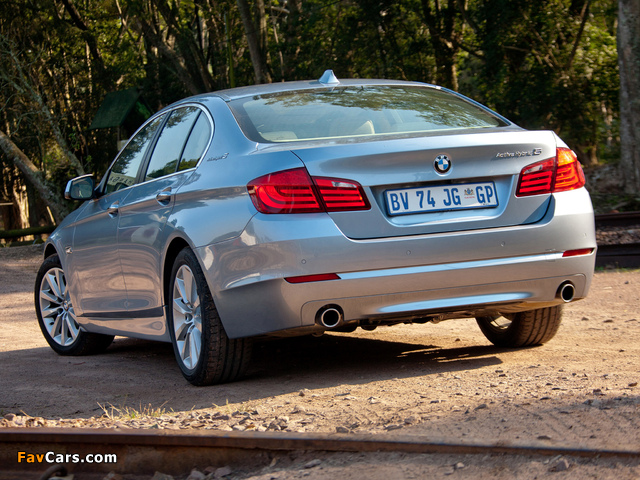 Photos of BMW ActiveHybrid 5 ZA-spec (F10) 2012 (640 x 480)