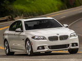 Photos of BMW 535d Sedan M Sport Package US-spec (F10) 2013