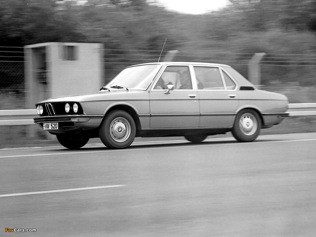Photos of BMW 520 Sedan (E12) 1972–76 (1024 x 768)