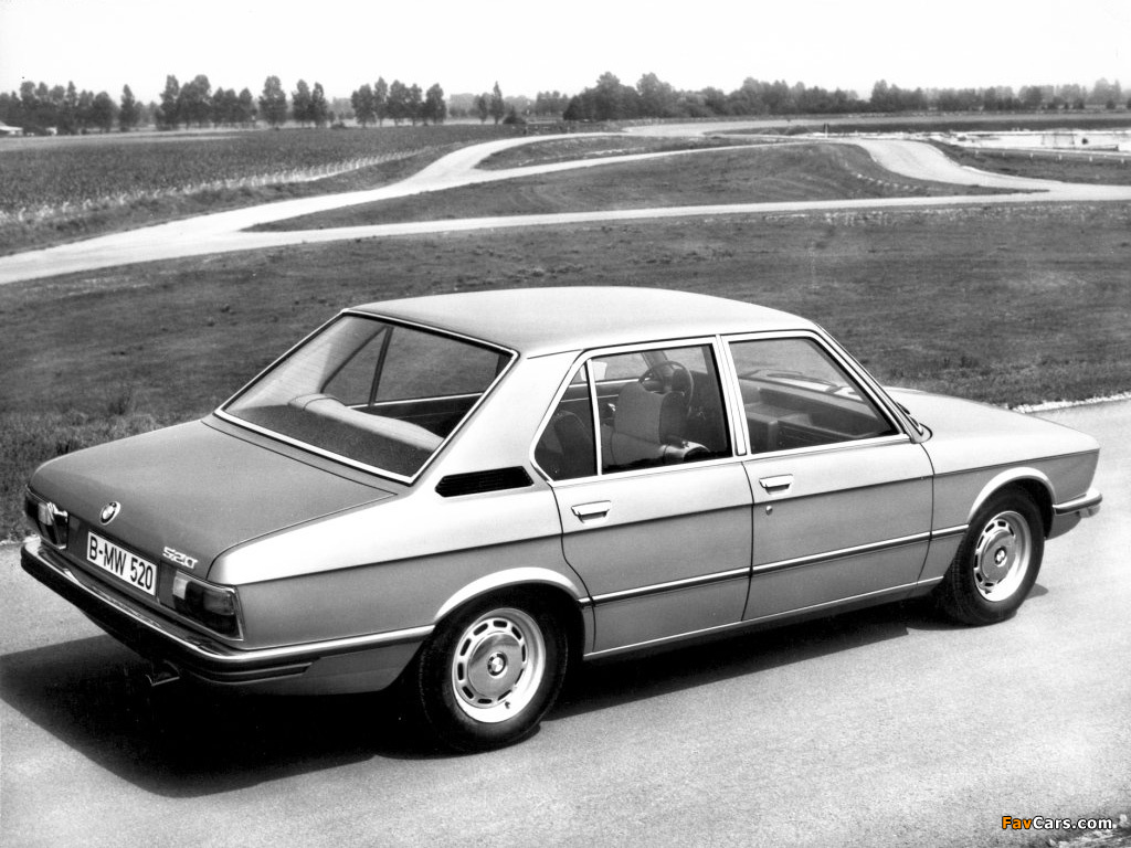 Pictures of BMW 520 Sedan (E12) 1972–76 (1024 x 768)