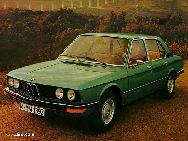 Pictures of BMW 520 Sedan (E12) 1972–75 (640 x 480)