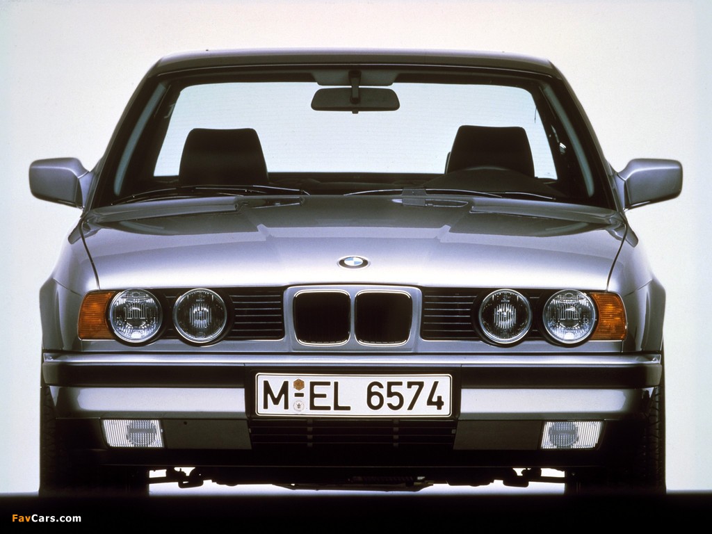 Pictures of BMW 530i (E34) 1987–90 (1024 x 768)