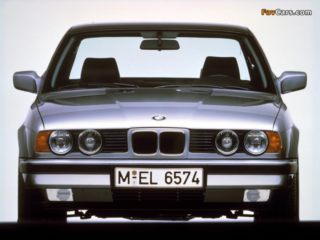 Pictures of BMW 530i (E34) 1987–90 (640 x 480)