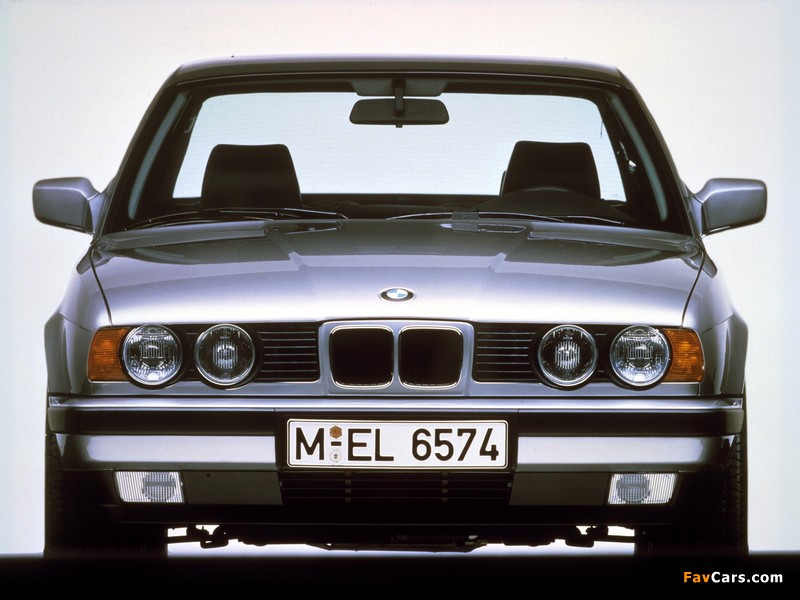 Pictures of BMW 530i (E34) 1987–90 (800 x 600)