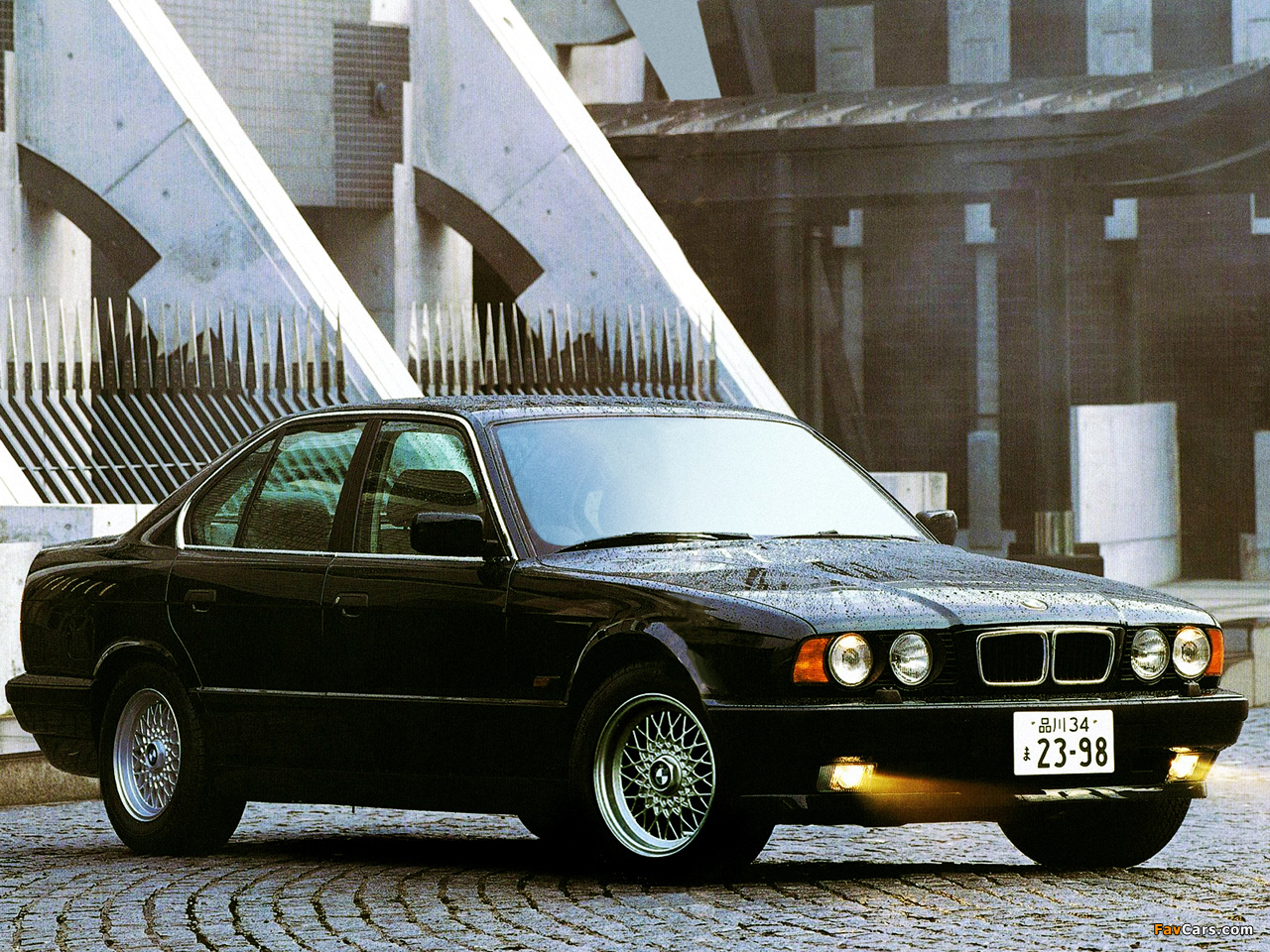 Pictures of BMW 5 Series Sedan JP-spec (E34) 1988–95 (1280 x 960)